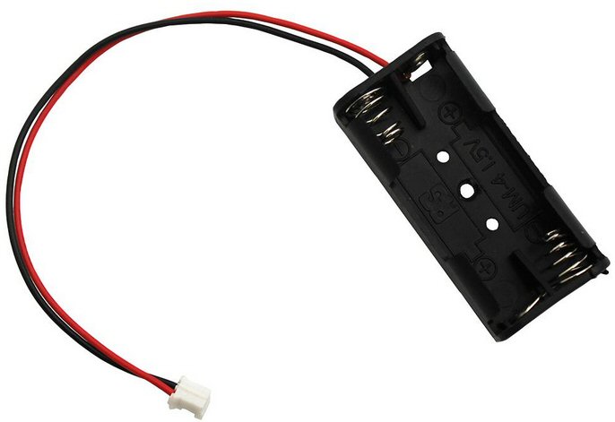 2xAAA Battery Cage with JST Connector