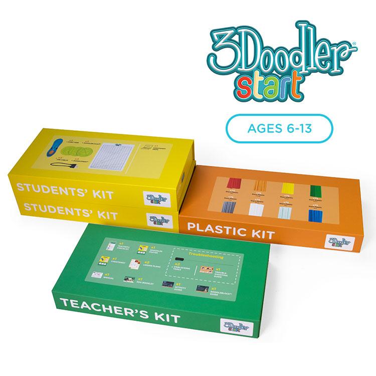 3Doodler EDU Start Learning Pack, 6 Pens