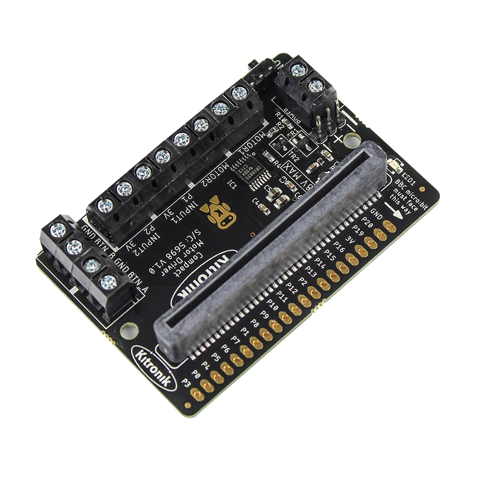 Compact Motor Driver Board for the BBC micro:bit