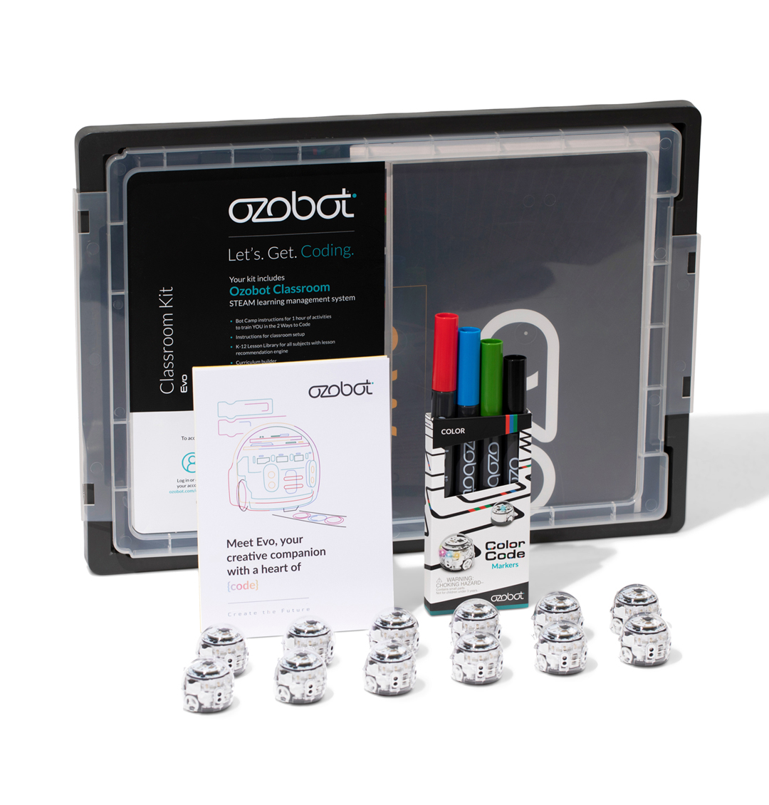 Ozobot Evo Classroom Kit (12er- oder 18er-Set)