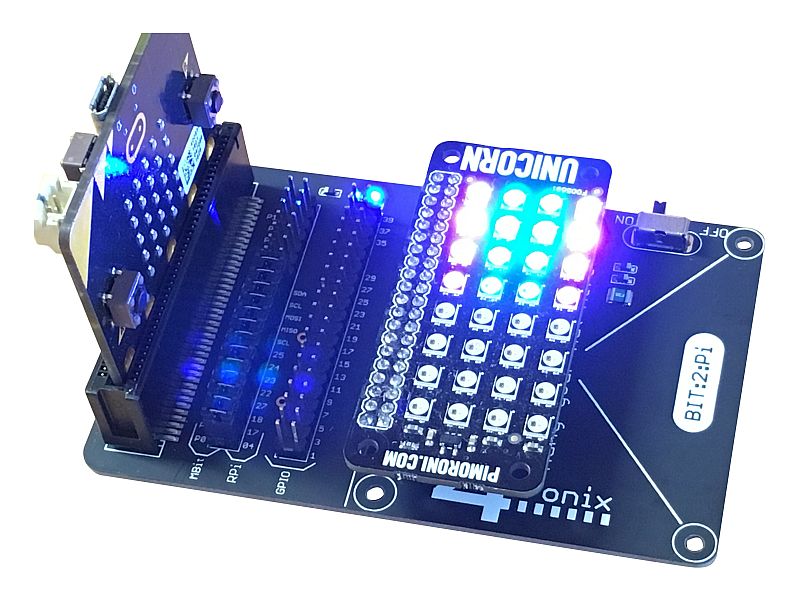 Bit:2:Pi BBC Micro:Bit adaptor for Raspberry Pi Addons