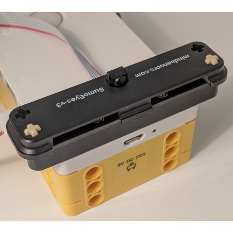 Dual Range, Triple Zone Infrared Obstacle Detector for SPIKE Prime