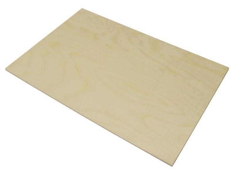 4mm Economy Birch Laser Plywood - 600mm x 400mm sheet