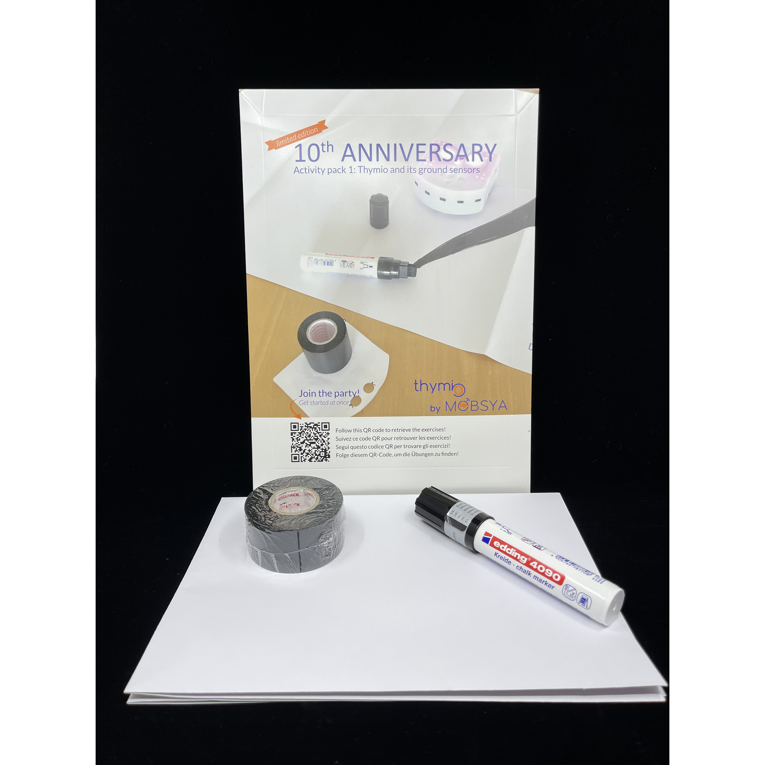 Jubiläumsset 1: Thymio und seine Bodensensoren