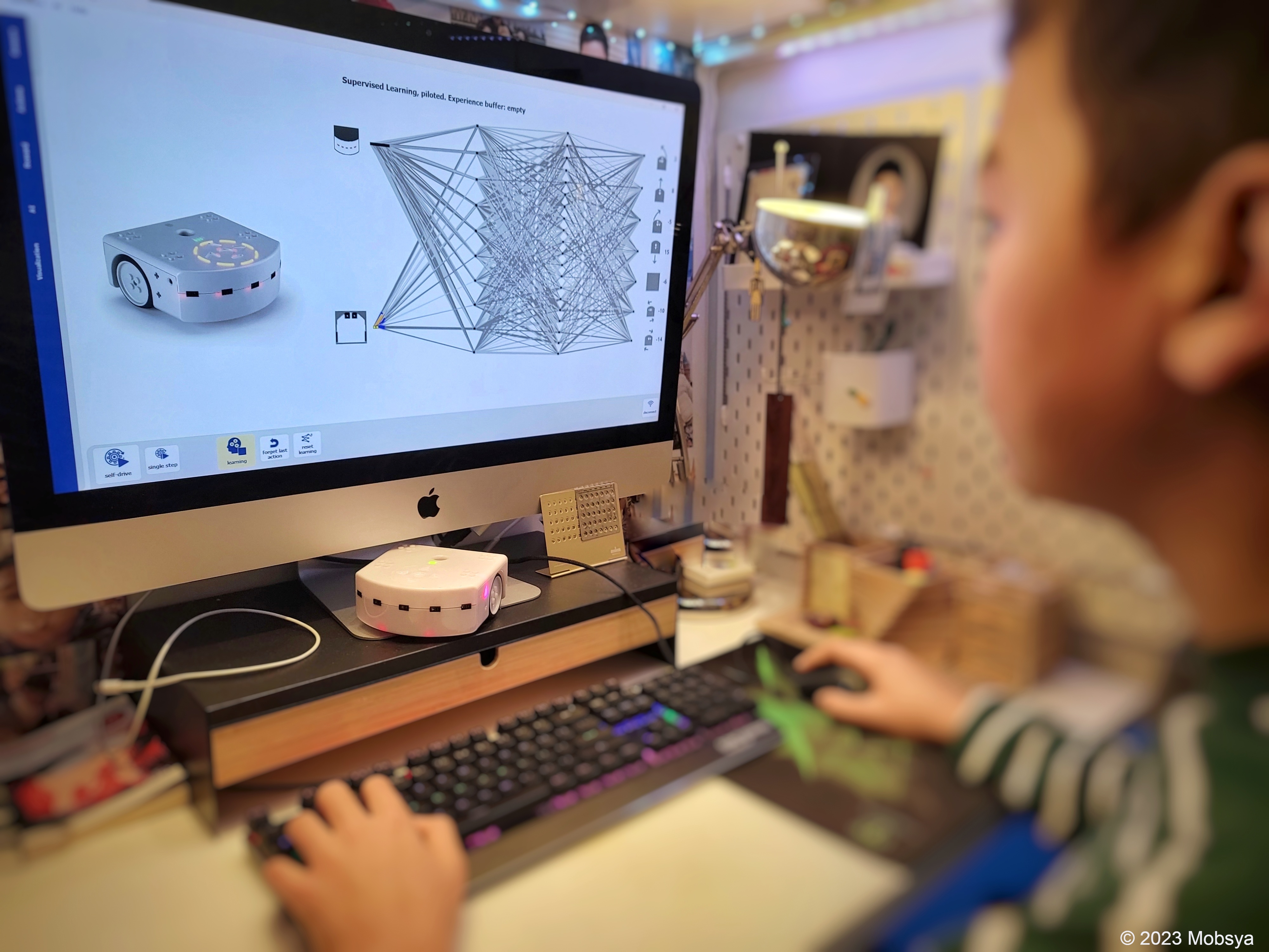 Künstliche Intelligenz mit ThymioAI (Roboter + Lizenz)