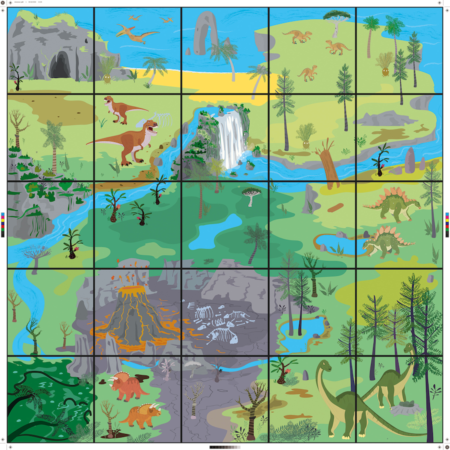 Bee-Bot Matte "Dinosaurier "