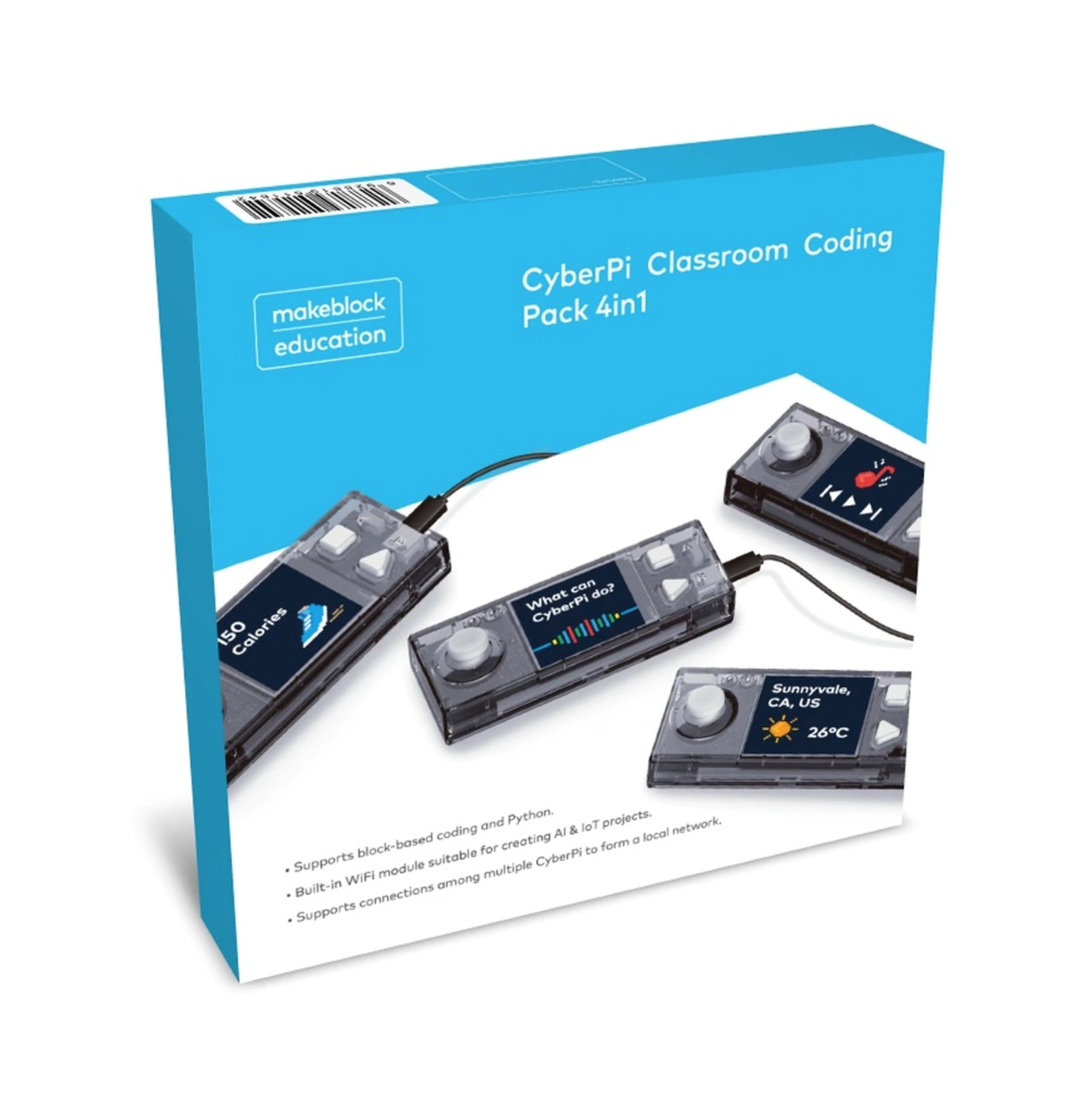 CyberPi Classroom Coding Pack (4 in 1)