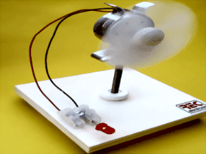 Windkraft Demo-Bausatz, lötfrei