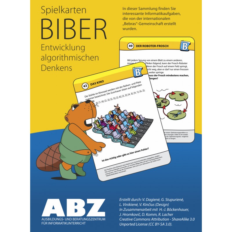 Biber Spielkarten, 7-10 Jahre, Deutsch