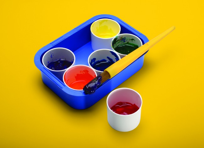 Recipiente per colori