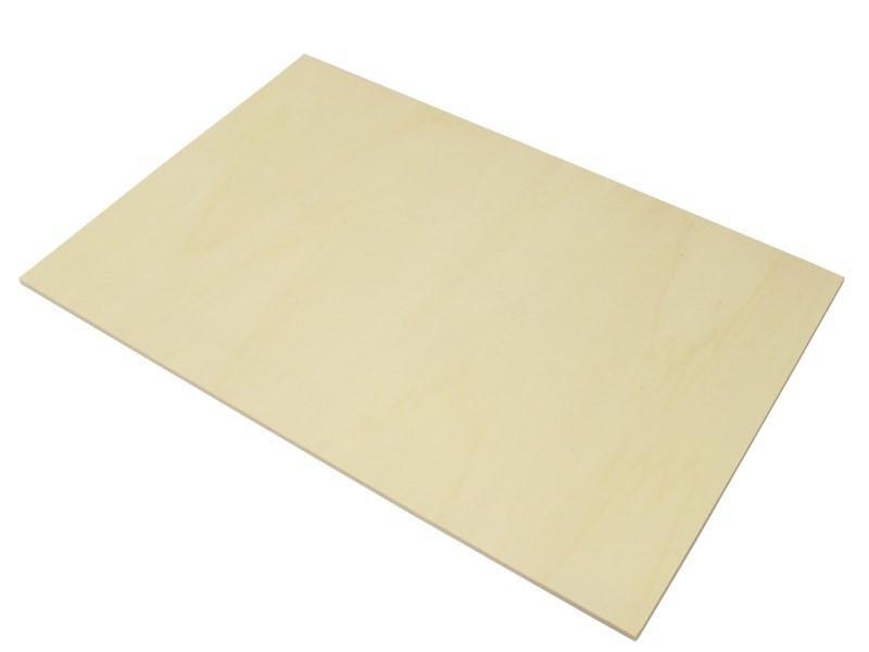 4mm Poplar Laser Plywood, 600mm x 300mm